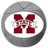 Mississippi State Bulldogs NCAA Basketball One Inch Pewter Lapel Pin