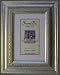 2 inch Embossed Silver Mirror 10x8