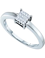 0.13CTW DIAMOND INVISIBLE RING