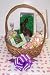 Scott's Cakes Large Easter Bonnet Candy Dreams Easter Basket Handle Bunny Hop Wrapping