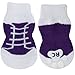 RC Pet Products PAWks Dog Socks, Large, Purple Sneakers