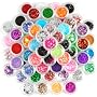 Fr�ulein3�8� 8 Farben & 10 Formen Nail Art Glitter&hellip von Fr�ulein3�8