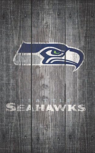 NFL Seattle Seahawks Team Logo Distressed Vintage Sign for NFL Football Sports Fan Wall Decor CHOOSE YOUR TEAM!!! (Seahawks)