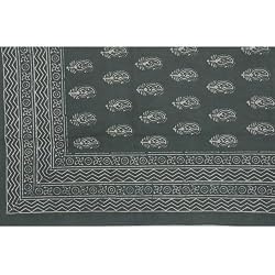 Bedsheets Cotton Block Print Asia D&eacute;cor Home Interiors Twin Size