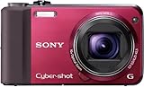 Sony DSC-HX7VR Digitalkamera (16 Megapixel, 10-fach opt. Zoom, Full HD Videoaufnahme, GPS, 7,6 cm (3 Zoll) Display, bildstabilisiert) rot