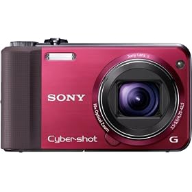 Sony - DSC-HX7VR - Appareil photo num�rique - 16 Mpix - Panorama 3D - Rouge