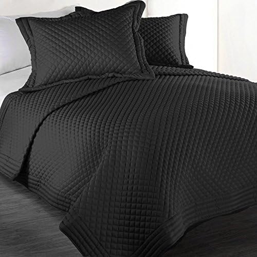Microfiber Stain- and Water-Resistant Diamond Quilt by Lotus Home