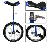 New 16 Unicycle Blue Chrome Unicycle Wheel Cycling
