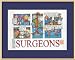 Surgeon Cartoon Art Print
