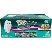 Purina Fancy Feast Wet Cat Food, Elegant Medleys, Florentine Collection with Garden Greens, 3-Ounce Can, Pack of 24
