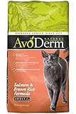 Natural Salmon and Brown Rice Corn Free Formula Cat Food Size: 4 lbs