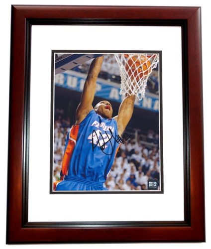 Al Horford Autographed/Hand Signed Florida Gators 8x10 Photo MAHOGANY CUSTOM FRAME - Atlanta Hawks