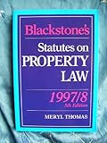 Blackstone's statutes on property law