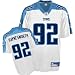 Reebok Tennessee Titans Albert Haynesworth Replica White Jersey-Size: Extra Large