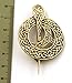 Bronze Tara Brooches & Pendant Filigree Celtic Knot Thailand Jewelry (2 in 1 Brooch & Pendant)