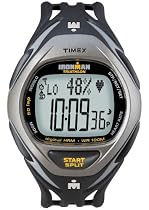 Timex Ironman Men's Race Trainer Heart Rate Monitor with Data Xchanger Watch, Black/Grey, Full Size
