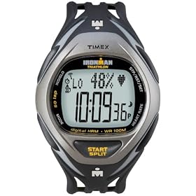 Timex Ironman Men's Race Trainer Heart Rate Monitor with Data Xchanger Watch, Black/Grey, Full Size