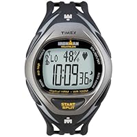 Timex Ironman Men's Race Trainer Heart Rate Monitor with Data Xchanger Watch, Black/Grey, Full Size