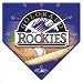 Colorado Rockies High Definition Plaque Clock