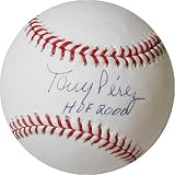 Tony Perez Autographed Baseball with HOF Inscription