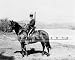 1917 RCMP Royal Canadian Mounties On Horse Dawson [16 x 20 Photograph]
