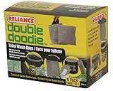 UPC 060823268339 product image for Reliance Double Doodie Toilet Waste Bags-No Gel (Black, Small) | upcitemdb.com