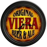 Viera 's Beer and Ale Cascading Pub Wall Clock