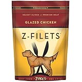 Zuke's Z-Filets High Protein Dog Treats, 3.25 Ounce Bag