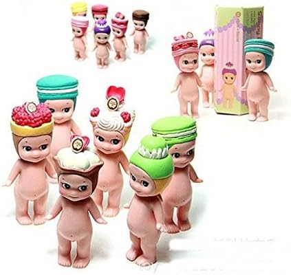 Hot 12pcs/lset 8cm Kewpie Doll Sonny Angel Laduree Pvc Action figures kids toys for Girls Toys