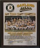 Oakland Athletics Large Healy Plaque - 1974 World Series Champs