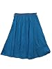 Indian Long Skirt Printed Gypsy Bohemian Full/ankle Length Maxi Skirt for Womens (Ink Blue)