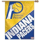 Indiana Pacers Flag - Throwback 27X37 House Flag Banner
