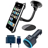 Windshield Mount Kit with Power Combo Pack for iPod/iPhone