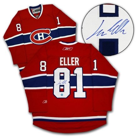 Lars Eller Montreal Canadiens Autographed/Hand Signed Jersey