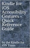 Kindle for iOS Accessibility Gestures - Quick Reference Guide