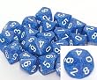Speckled 16mm Polyhedral Water d10 Dice