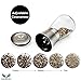 Salt and Pepper Grinder Set - Brushed Stainless Steel Top and Glass Bottle - Salt & Pepper Mill Pair with 5 Adjustable Coarseness Settings and Glass Body - Salt & Pepper Shaker Set By Grindmill