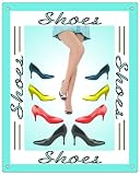 Womens Sexy Shoe High Heel Sign / retro closet / Bathroom wall decor 51nQEBd95kL. SL160 Womens Sexy Shoe High Heel Sign / retro closet / Bathroom wall decor