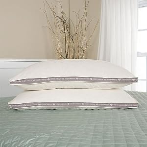 Joseph Abboud Set of 2 Feather and Down Blend Pillow, Standard by Joseph Abboud