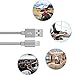 iPhone Lightning Cable Tavastar 2pack 10ft Nylon Braided High Speed lightning Cablefor iPhone 7 7 Plus 6s 6s Plus 6 6 Plus 5s 5c 5, iPad Pro Air iPad mini, iPod touch 5th 6th nano 7th (gray)