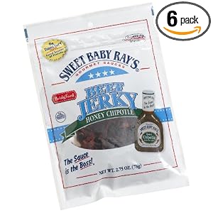 Bridgford Beef Jerky, Sweet Baby Ray