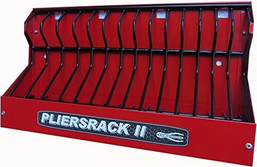 Pliersrack II "The ONLY rack that mounts on a pegboard" also stands alone.