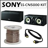 Sony SS-CN5000 Dual 5.25-inch Center Channel Speaker + Accessory Kit