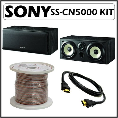 Sony SS-CN5000 Dual 5.25-inch Center Channel Speaker + Accessory Kit