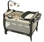 Graco Swept Frame Pack 'N Play Portable Playard with Bassinet and Changing Table in Graham