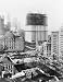 1912 NEW YORK WOOLWORTH BUILDING CONSTRUCTION PHOTO