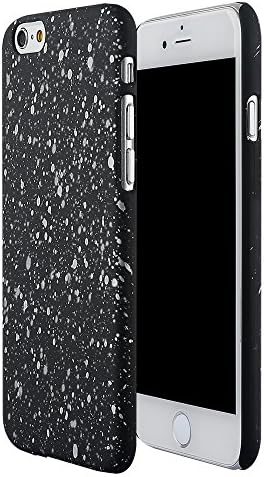 iPhone 6 Case,ChengYung[TM] High Quality [3D Stereoscopic][Ultrathin][Injection process][Matte Feel] Star Space Hard PC Case for iPhone 6 (4.7-inch)-Silver