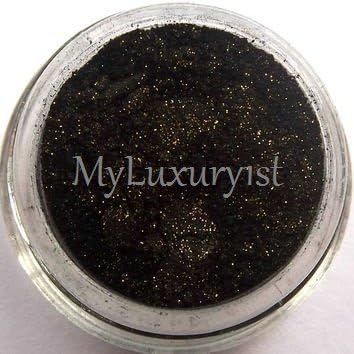 1 Ounce Jar Blackened Gold Specs Mica Powder Pigment for Soap Art Crafts and Cosmetic Making