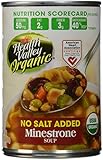 Health Valley Organic No Salt Added Soup, Minestrone, 15 Ounce (Pack of 12)