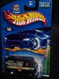 Grave Rave Series #4 Grave Rave Wagon Unchromed Front Wheel #2002-102 Collectible Collector Car Mattel Hot Wheels